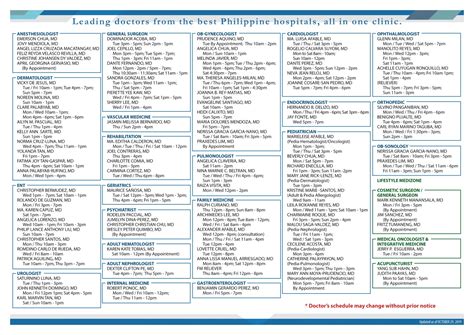 manila doctors price list|SM City Manila .